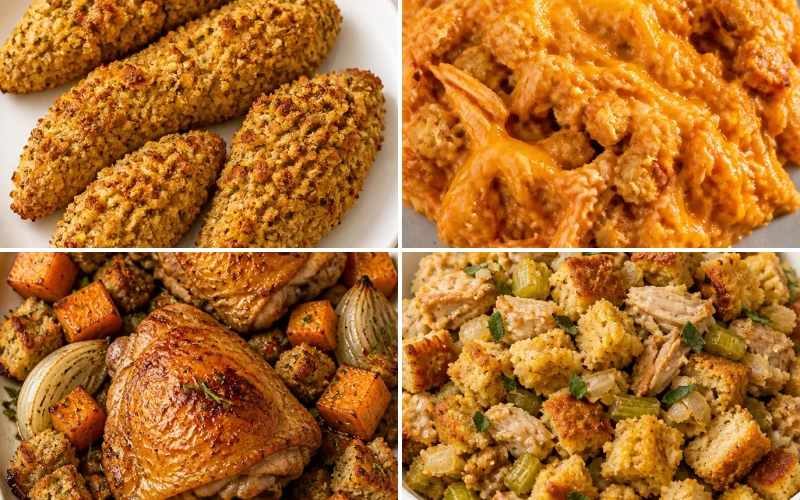 11 Chicken and Stuffing Recipes for Cozy Weeknight Dinners