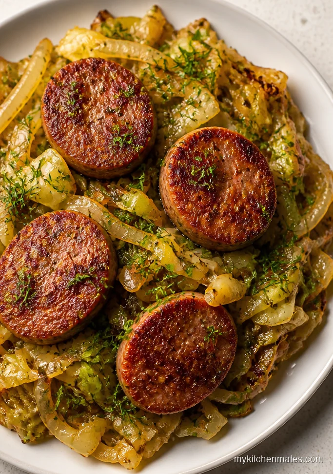 13 Chicken Apple Sausage Recipes for Busy Weeknights Chicken Apple Sausage and Cabbage Skillet