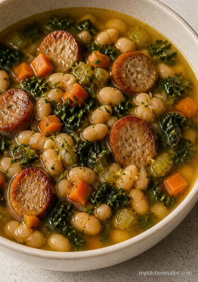 13 Chicken Apple Sausage Recipes for Busy Weeknights Chicken Apple Sausage and White Bean Soup