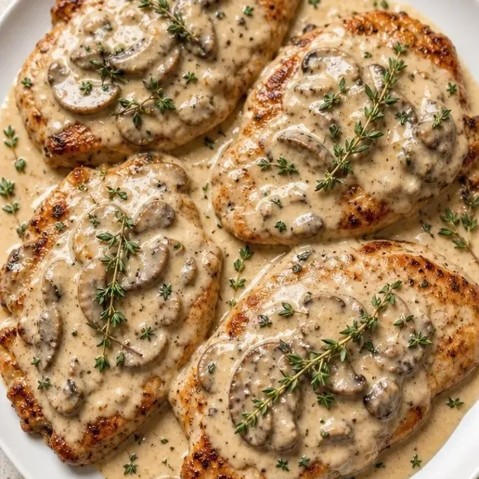 Chicken Breast And Mushroom