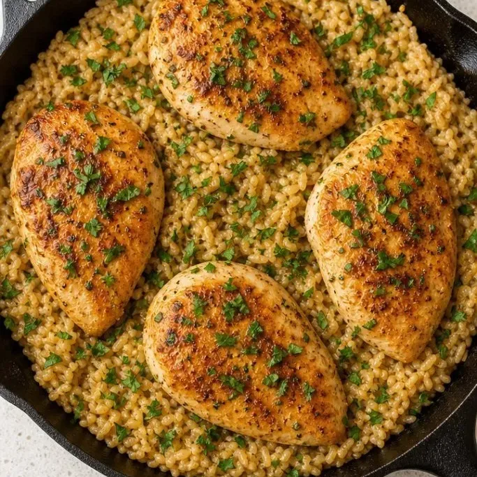 Chicken Breast And Rice Casserole