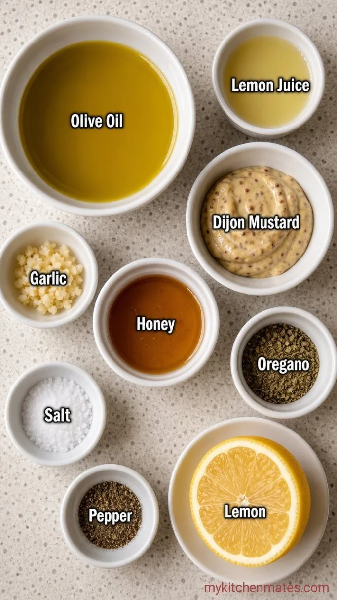Quick 5-Ingredient Chicken Breast Marinade Ingredients