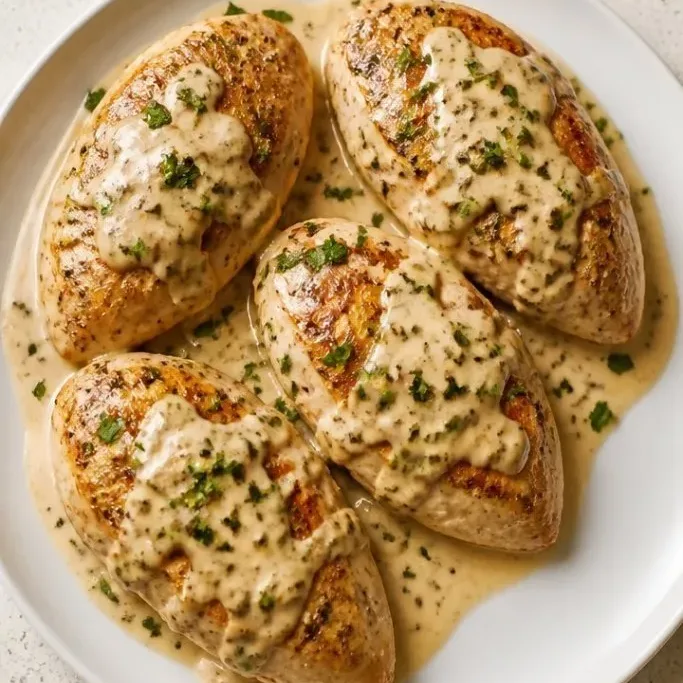 Quick Creamy Chicken Breasts with Cream of Chicken Soup Chicken Breast With Cream Of Chicken Soup