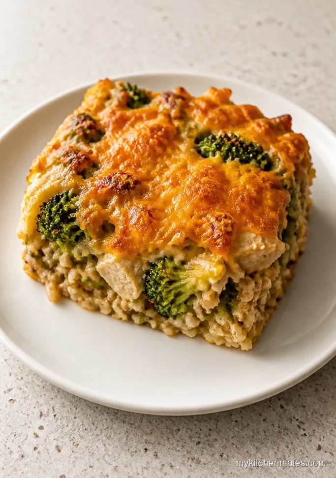 Chicken Broccoli Brown Rice Casserole