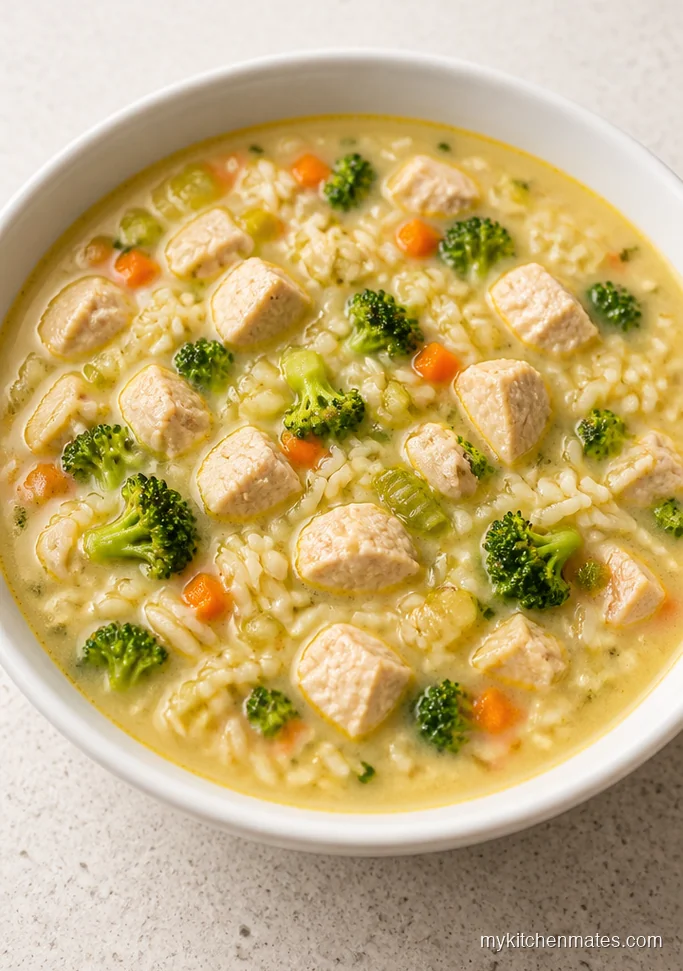 Chicken Broccoli Rice Soup