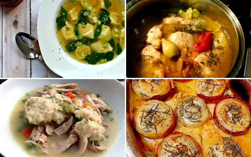 15 Easy Chicken Broth Recipe Ideas for Delicious Meals chicken broth recipes featured