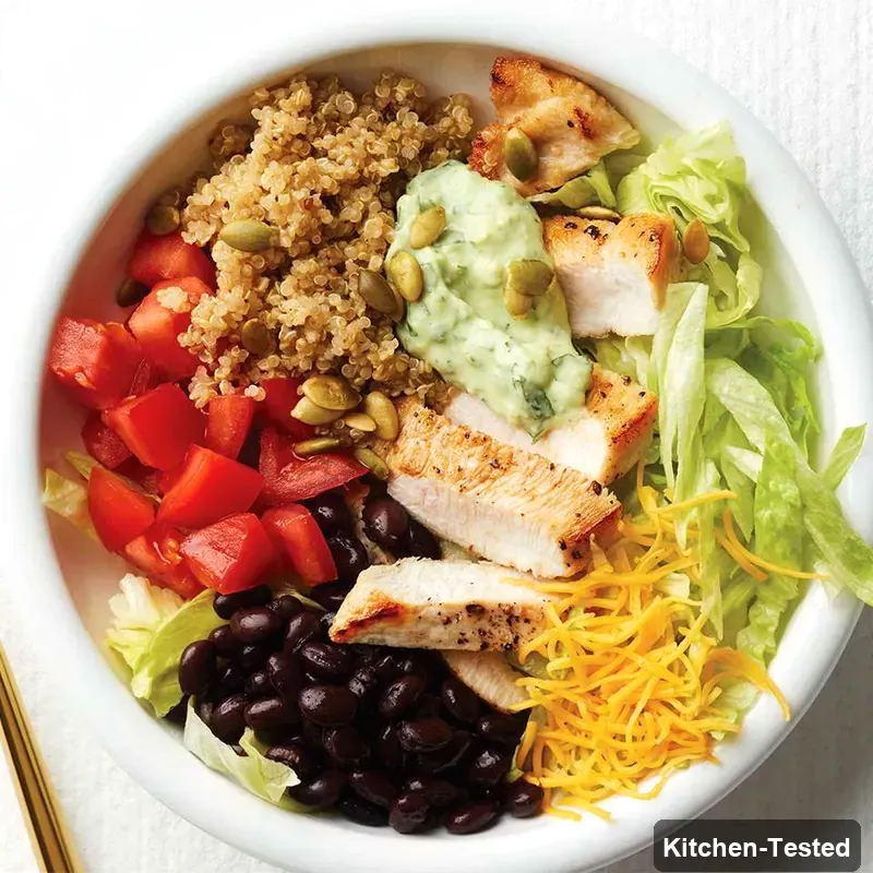 Chicken Burrito Bowls chicken burrito bowls