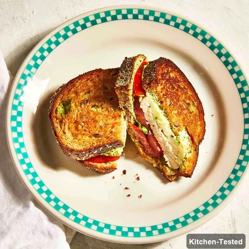 Chicken Caprese Sandwich chicken caprese sandwich