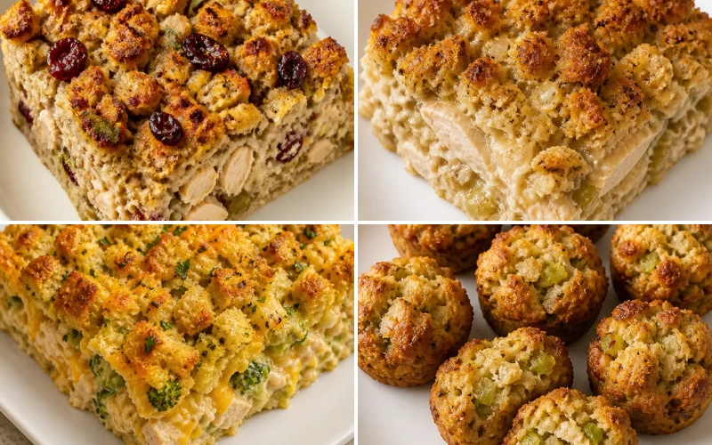 10 Chicken Casserole Recipes with Stuffing for Easy Family Dinners 10 Chicken Casserole Recipes with Stuffing for Easy Family Dinners