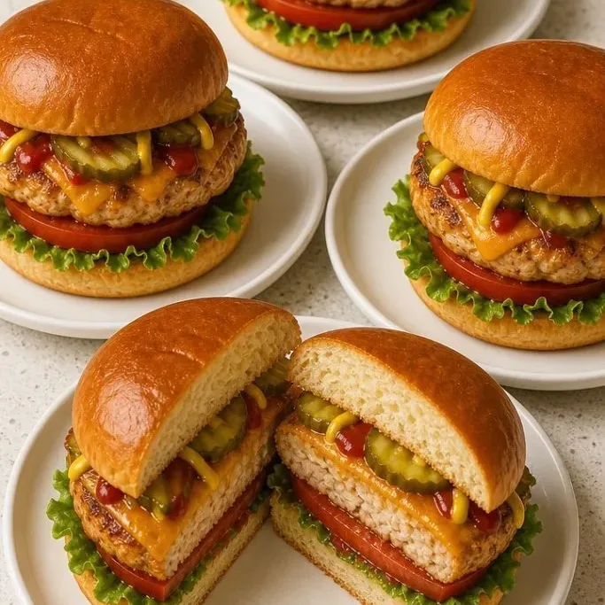 Chicken Cheese Burger
