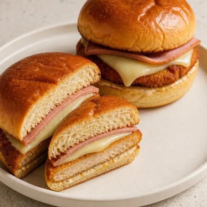 Chicken Cordon Bleu Sandwich