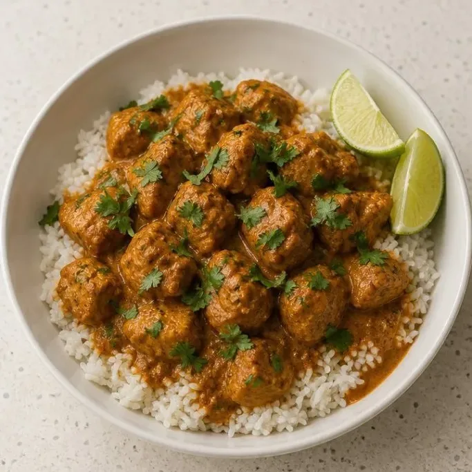 Creamy Coconut Chicken Curry with Rice Chicken Curry with Rice