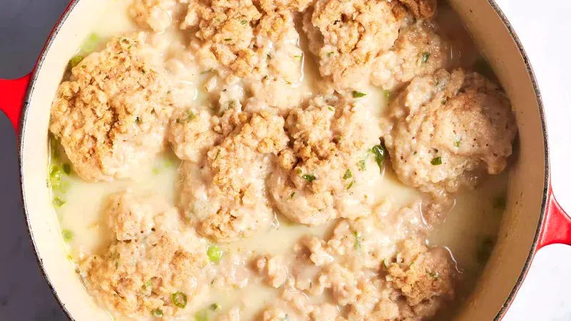 Chicken & Dumplings Soup Food photo of Chicken & Dumplings Soup