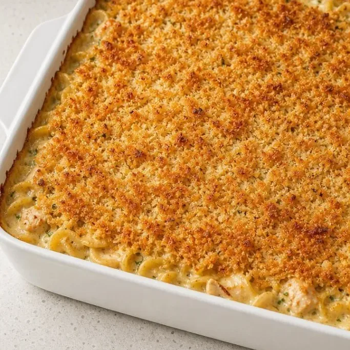 Chicken Egg Noodle Casserole