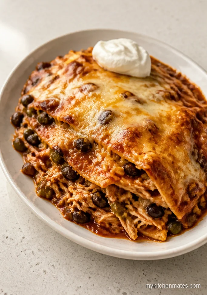 12 Gluten Free Chicken Casserole Recipes for Easy Weeknight Dinners Chicken Enchilada Casserole