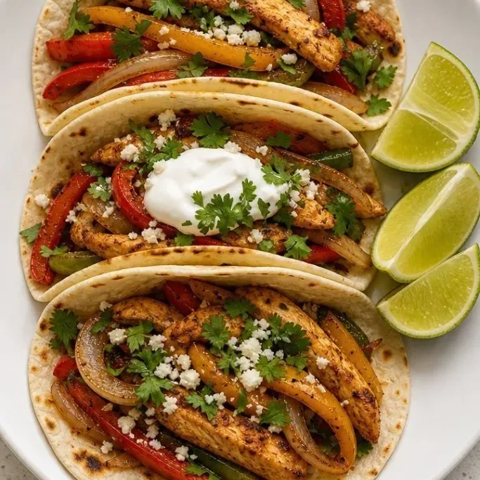 Chicken Fajita Tacos
