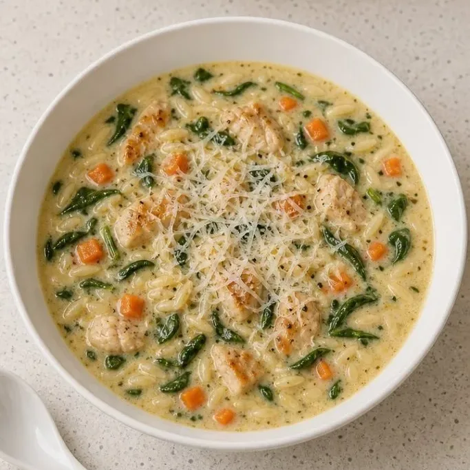Chicken Florentine Soup