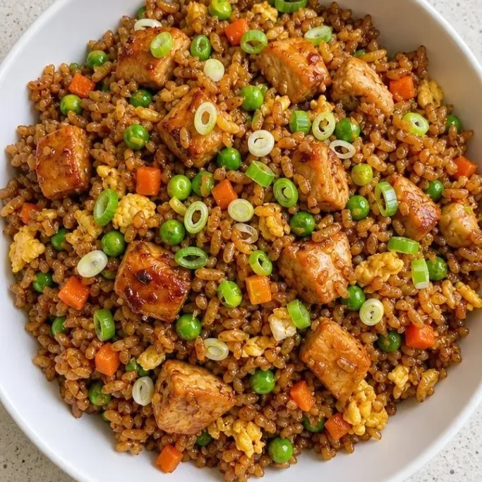 Quick 25-Minute Chicken Fried Rice Chicken Fried Rice