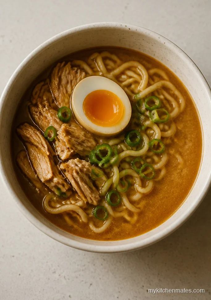 Chicken Miso Ramen Soup