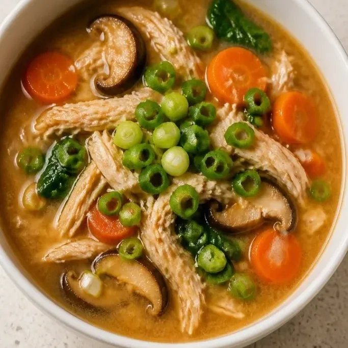 Quick 30-Minute Chicken Miso Soup Chicken Miso Soup