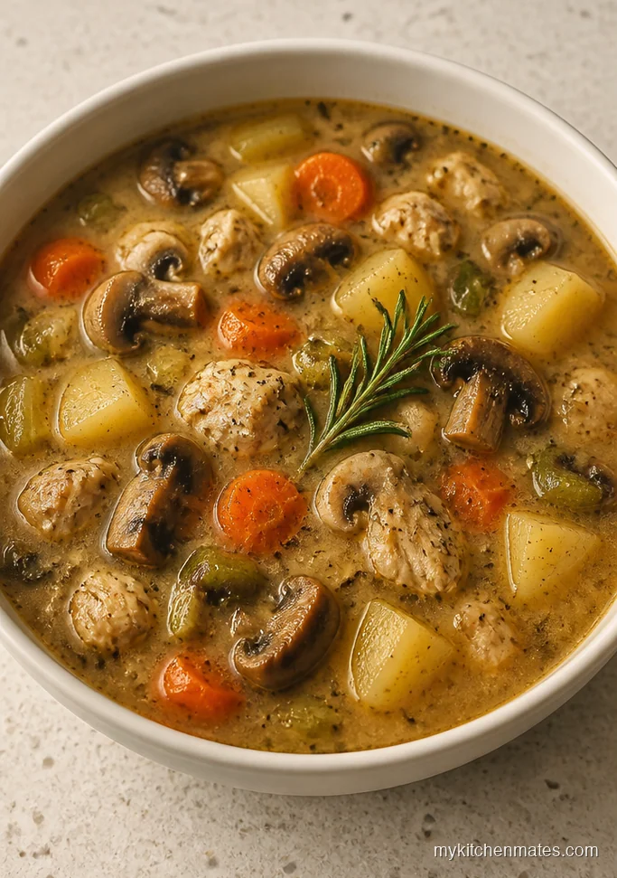 13 Chicken Mushroom Soup Recipes for Cozy Weeknights Chicken Mushroom Potato Soup