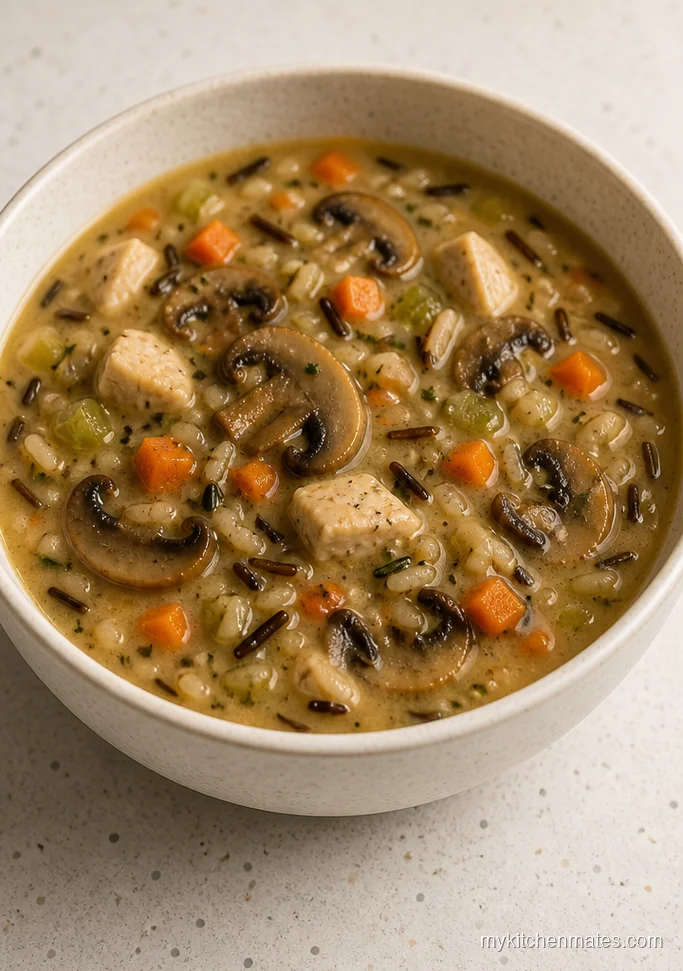 13 Chicken Mushroom Soup Recipes for Cozy Weeknights Chicken Mushroom Wild Rice Soup