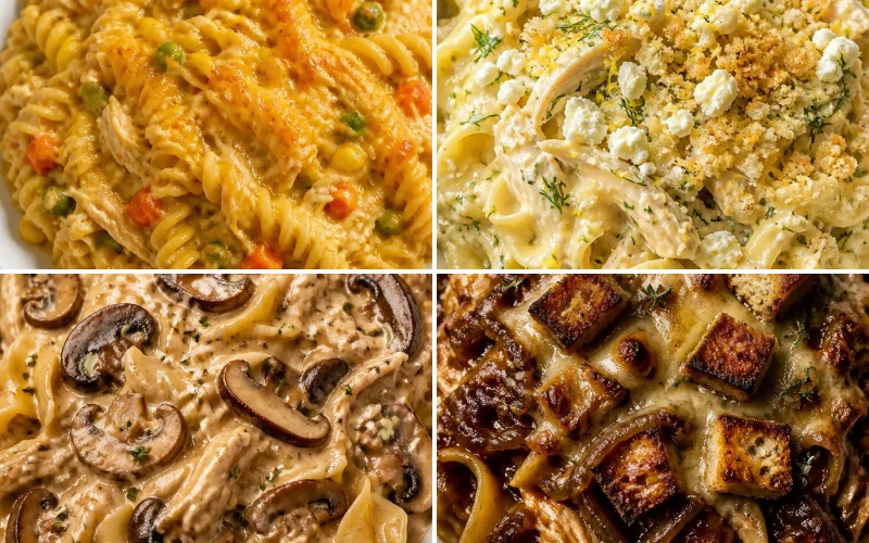13 Chicken Noodle Casserole Recipes for Busy Nights and Big Comfort 13 Chicken Noodle Casserole Recipes for Busy Nights and Big Comfort