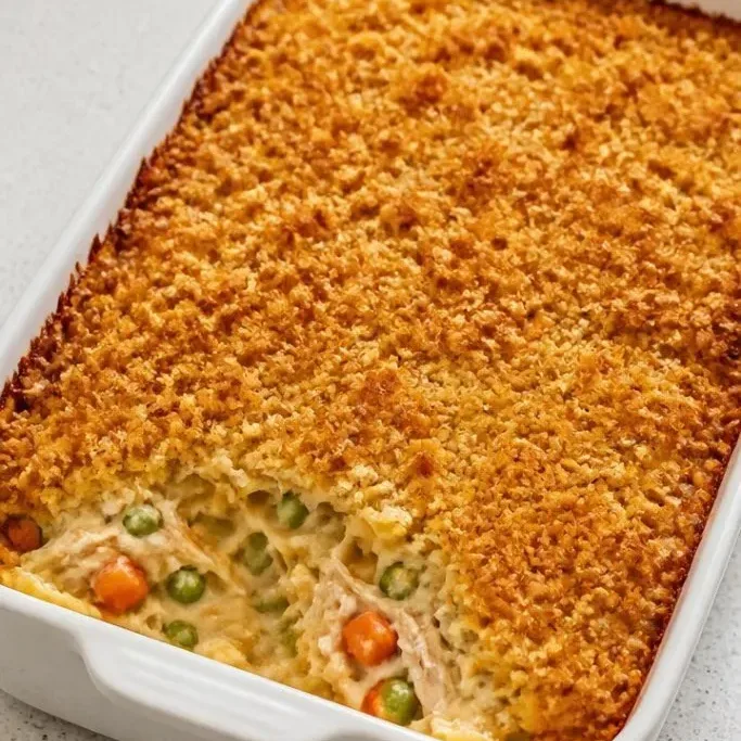 Creamy Chicken Noodle Soup Casserole Chicken Noodle Soup Casserole