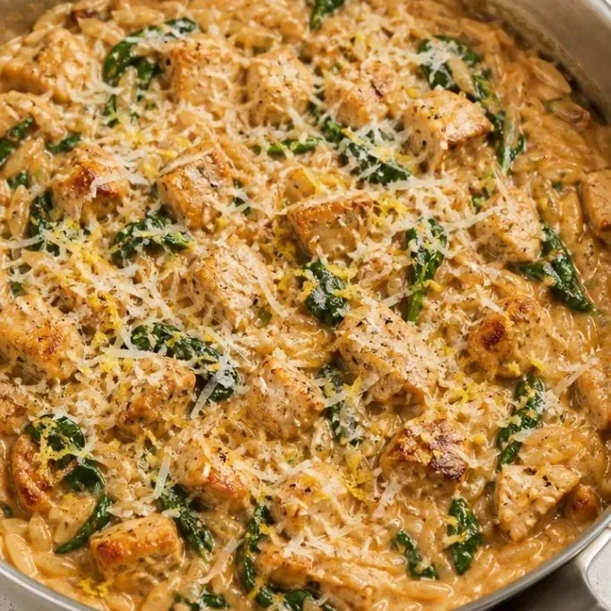 Chicken Orzo Casserole