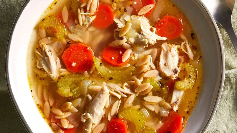 Chicken Orzo Soup Food photo of Chicken Orzo Soup