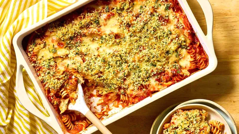 Chicken Parmesan Casserole Food photo of Chicken Parmesan Casserole