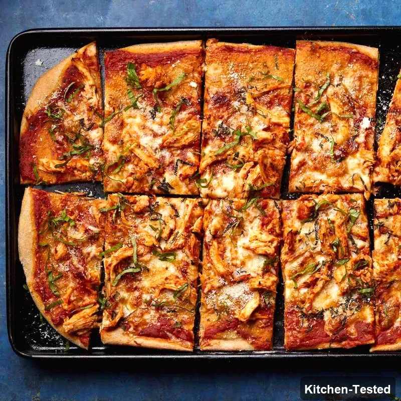Chicken Parmesan Pizza chicken parmesan pizza