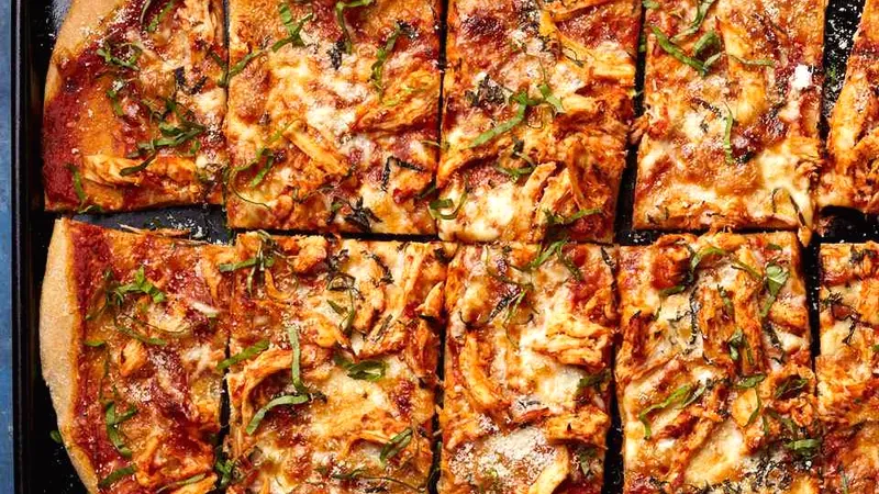 Chicken Parmesan Pizza Food photo of Chicken Parmesan Pizza