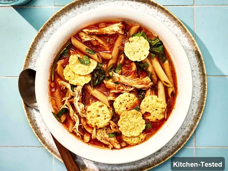 Chicken Parmesan Soup chicken parmesan soup