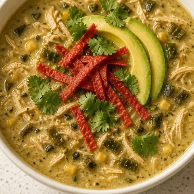 Chicken Poblano Soup