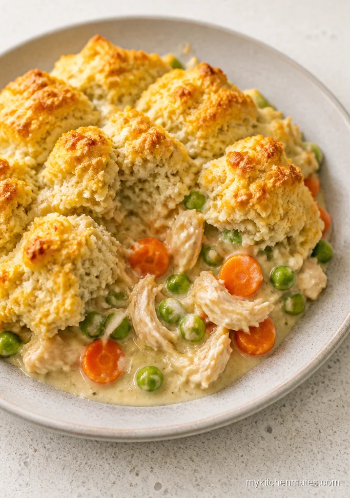 12 Gluten Free Chicken Casserole Recipes for Easy Weeknight Dinners Chicken Pot Pie Casserole with Almond Drop Biscuits