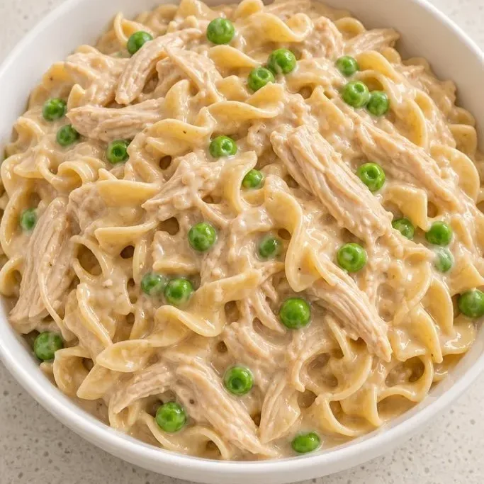 Chicken Pot Pie Noodles