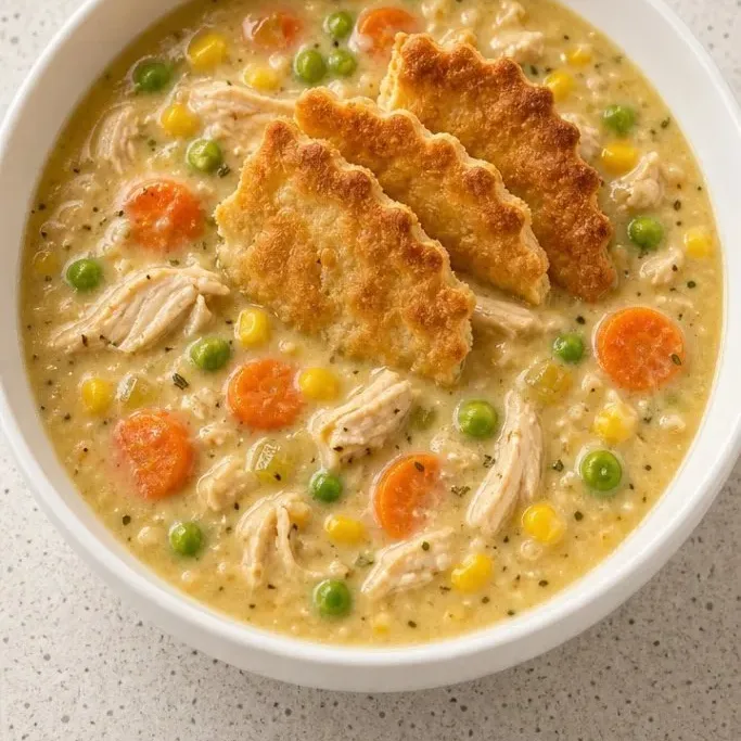 30-Minute Creamy Chicken Pot Pie Soup Chicken Pot Pie Soup