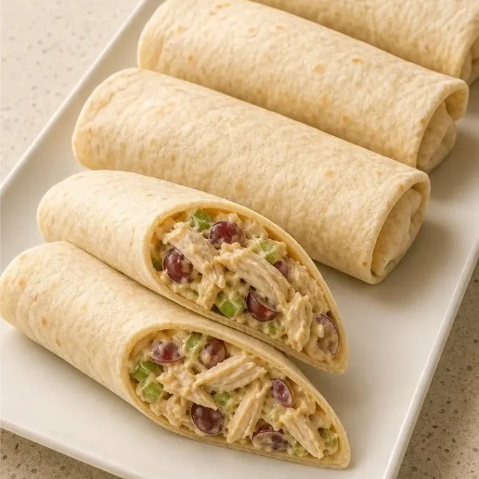 15-Minute Chicken Salad Wrap Chicken Salad Wrap