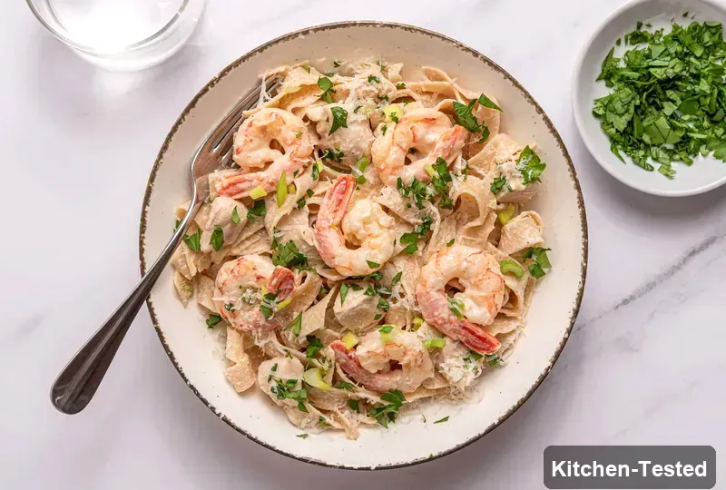 Chicken & Shrimp Alfredo chicken shrimp alfredo