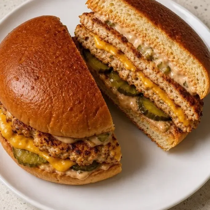 Chicken Smash Burger