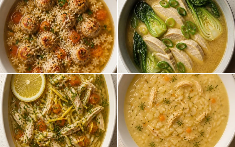 12 Homemade Chicken Soup Recipes for Cozy Weeknight Bowls 12 Homemade Chicken Soup Recipes for Cozy Weeknight Bowls