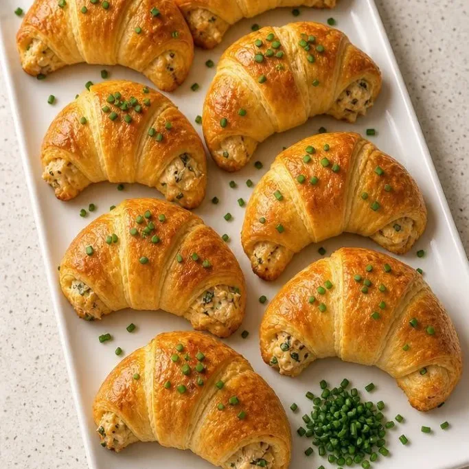 Chicken Stuffed Crescent Rolls