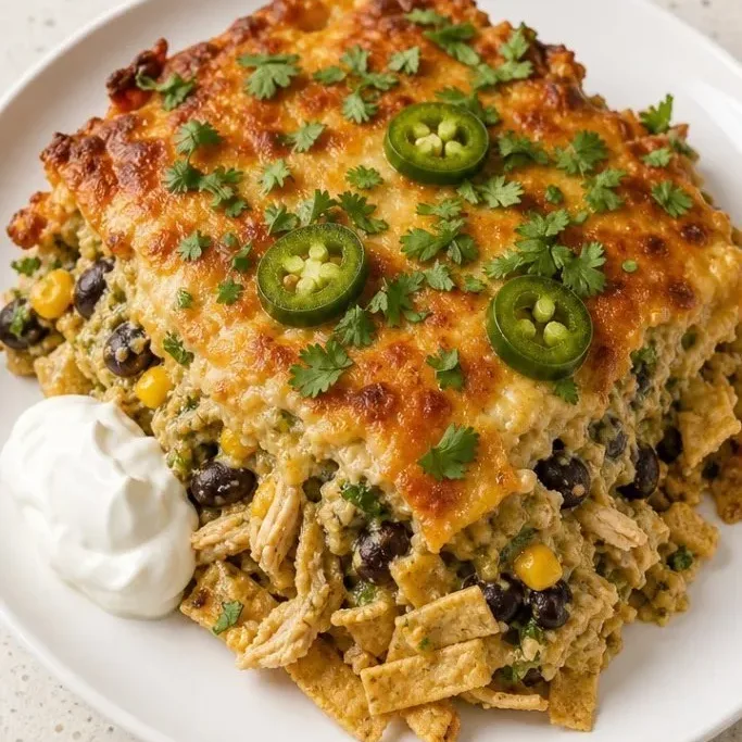 Chicken Taco Casserole
