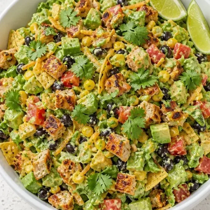 30-Minute Chicken Taco Salad Chicken Taco Salad