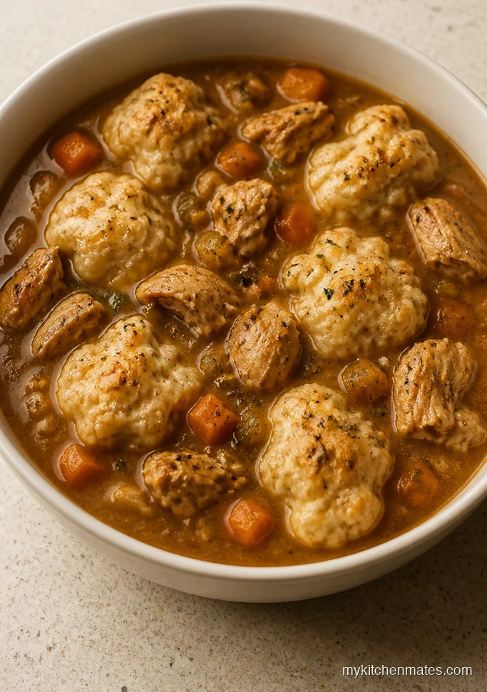 Chicken Thigh and Dumpling Soup