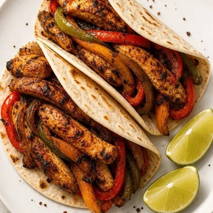 Easy One-Skillet Chicken Thigh Fajitas Chicken Thigh Fajitas