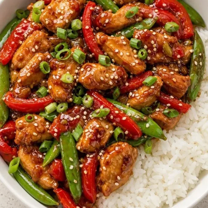 20-Minute Ginger Soy Chicken Thigh Stir Fry Chicken Thigh Stir Fry Recipes