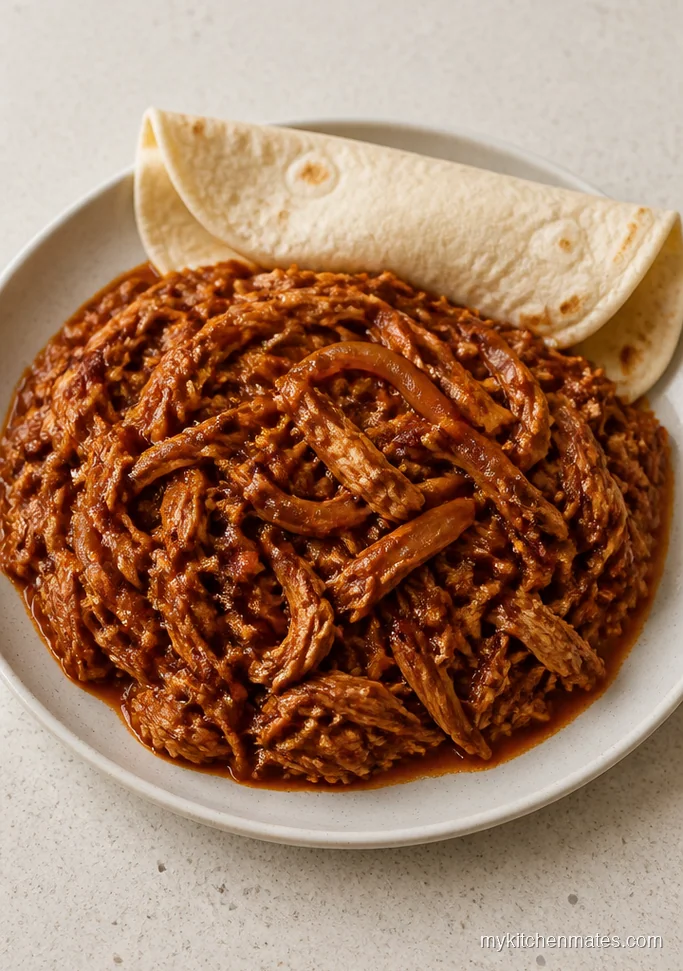Chicken Tinga Lunch Burrito Filling