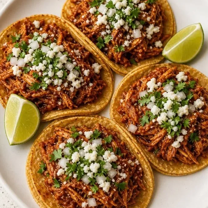 Smoky Chicken Tinga Tacos Chicken Tinga Tacos